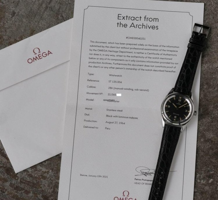 Omega Seamaster Railmaster Black Dial