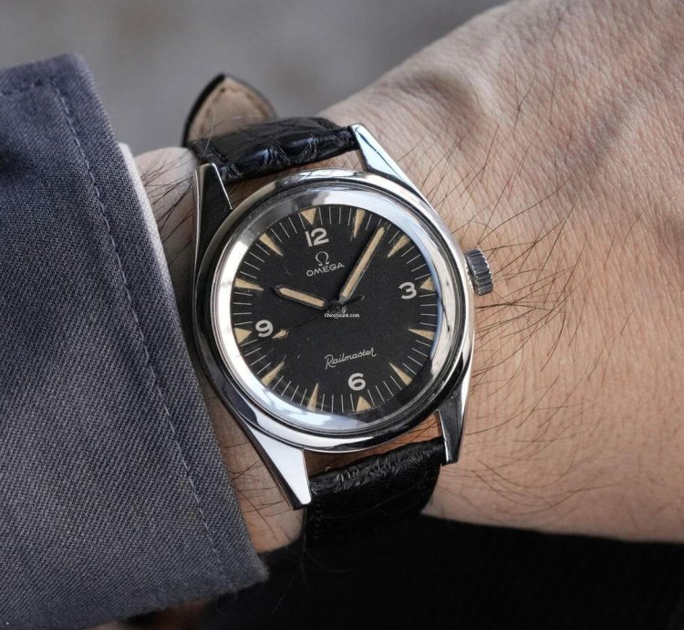 Omega Seamaster Railmaster Black Dial