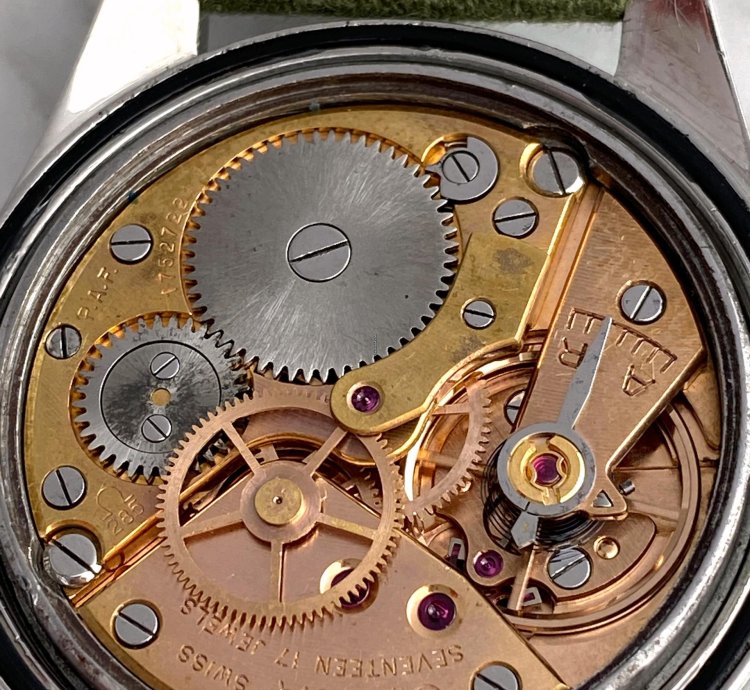 Omega Seamaster Railmaster Broad Arrow Seamaster Railmaster 2914 Vintage Paf Pakistani Airforce Chocolate Dial Extract 2914