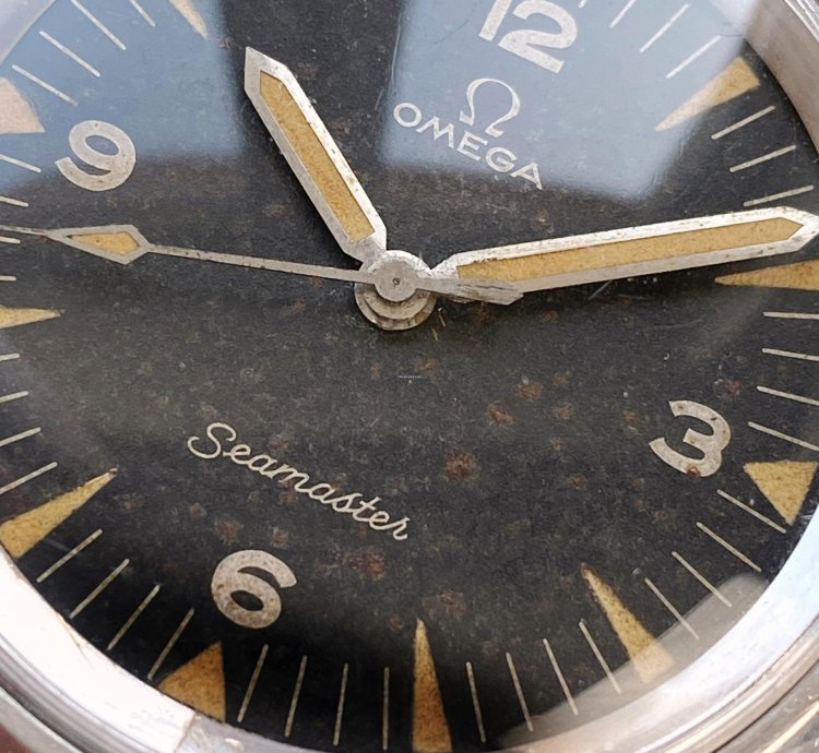 Omega Seamaster Railmaster Extrem Seltene Seamaster Railmaster Paf Tropical Dial 135004 Extract Pakistan Air Force 135 004