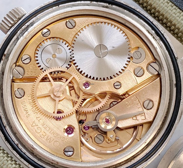 Omega Seamaster Railmaster Extrem Seltene Seamaster Railmaster Paf Tropical Dial 135004 Extract Pakistan Air Force 135 004
