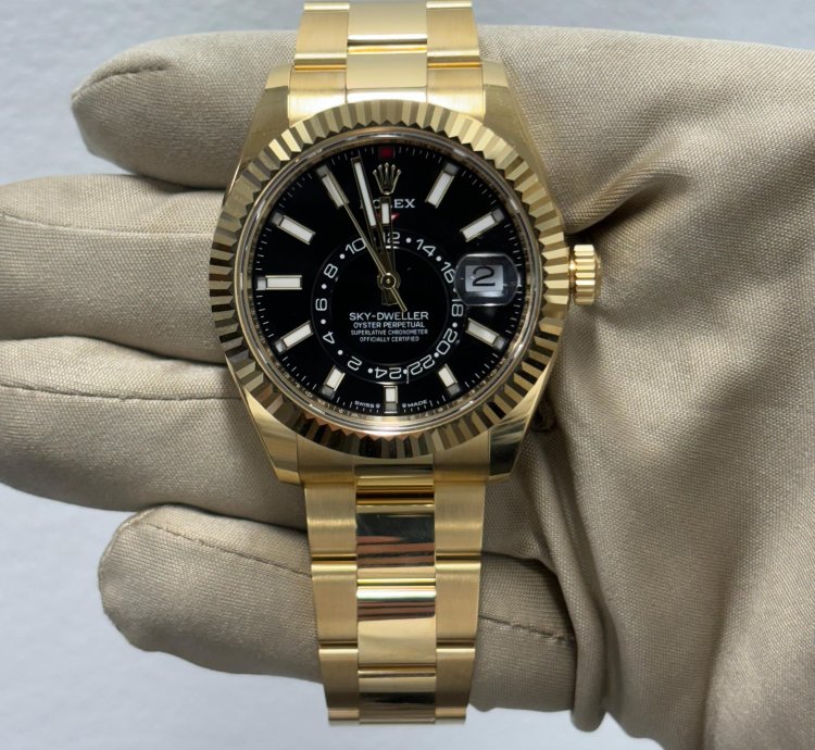 Rolex Sky-dweller Black Dial Oyster Bracelet 336938 2024