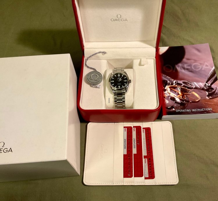 Omega Seamaster Railmaster Midsize Aqua Terra Seamaster Rare 36mm Omega Railmaster 2504 Full Set 1 In The Uk