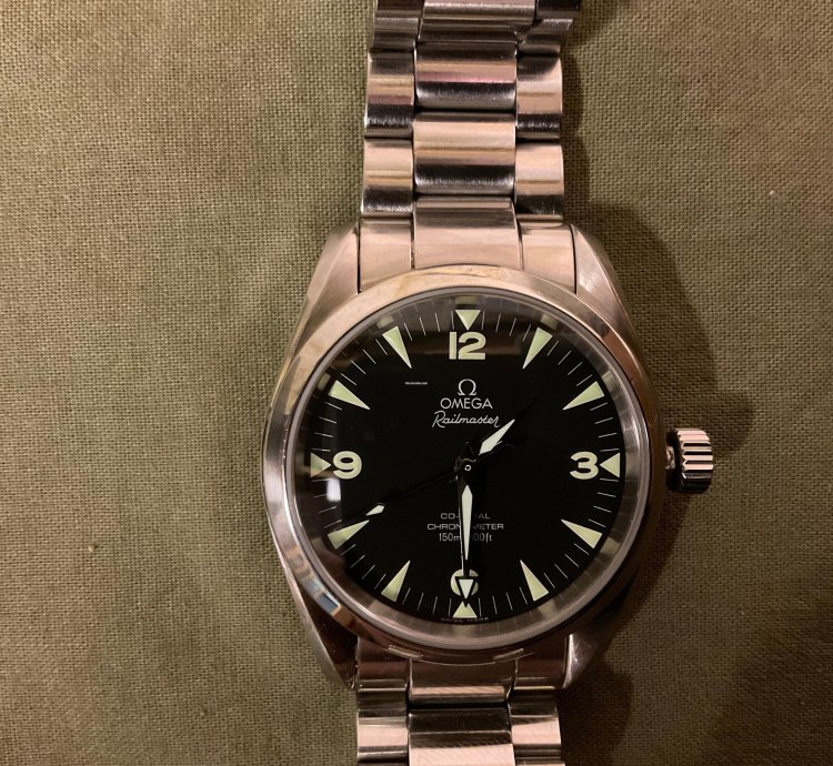 Omega Seamaster Railmaster Midsize Aqua Terra Seamaster Rare 36mm Omega Railmaster 2504 Full Set 1 In The Uk