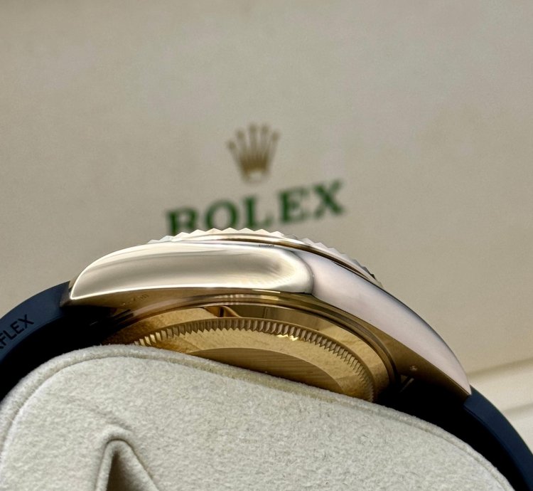 Rolex Sky-dweller Black Dial Oyster Flex