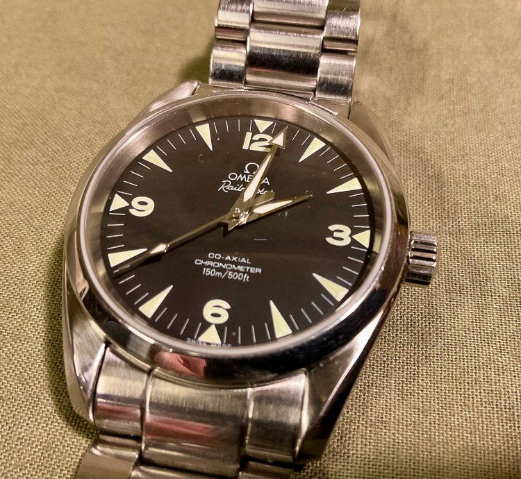 Omega Seamaster Railmaster Midsize Aqua Terra Seamaster Rare 36mm Omega Railmaster 2504 Full Set 1 In The Uk