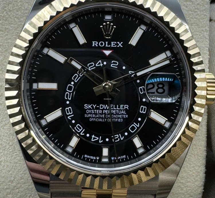 Rolex Sky-dweller Black Dial Unworn