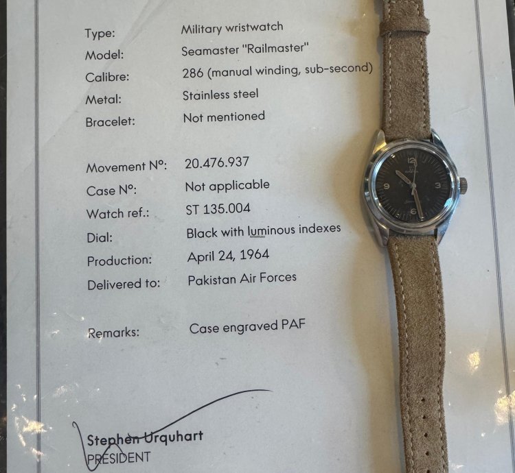 Omega Seamaster Railmaster Railmaster Seamaster
