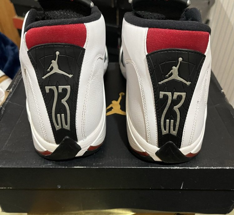 Air Jordan 14 Black Toe 2014 Size 12