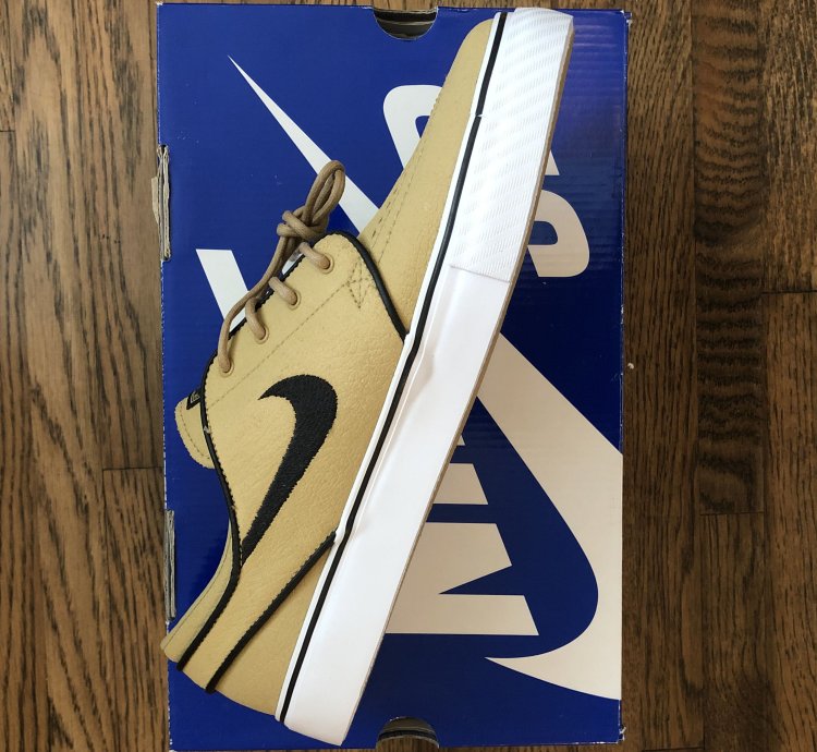 Zoom Stefan Janoski Sb Hay Black-white-gm Light Brown