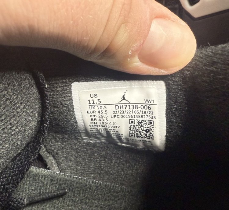 Air Jordan 4 Black Canvas