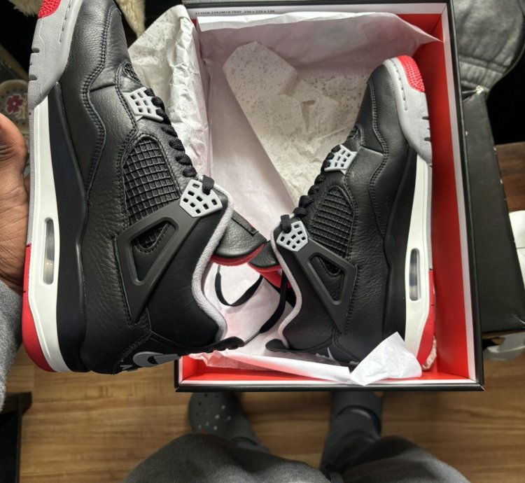Air Jordan 4 Bred Reimagined