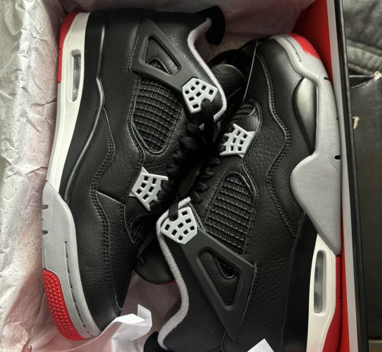 Air Jordan 4 Bred Reimagined