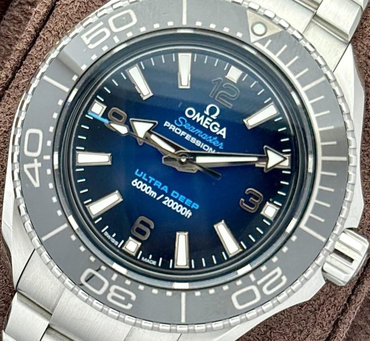 Omega Seamaster Ultra Deep 6000m Planet Ocean Ceramic Steel