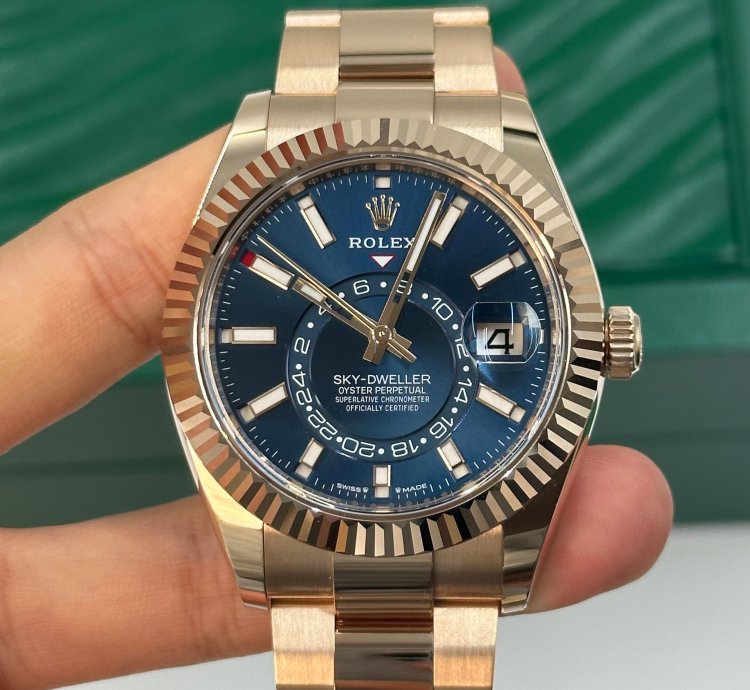 Rolex Sky-dweller Blue
