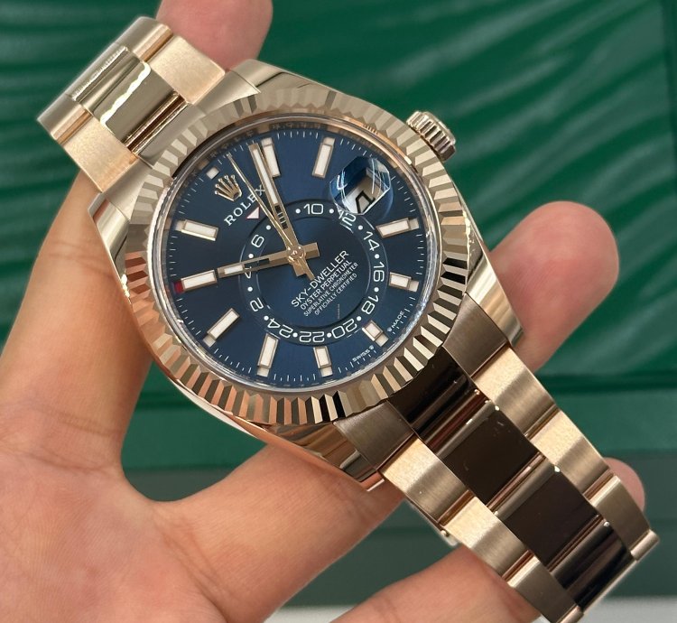 Rolex Sky-dweller Blue