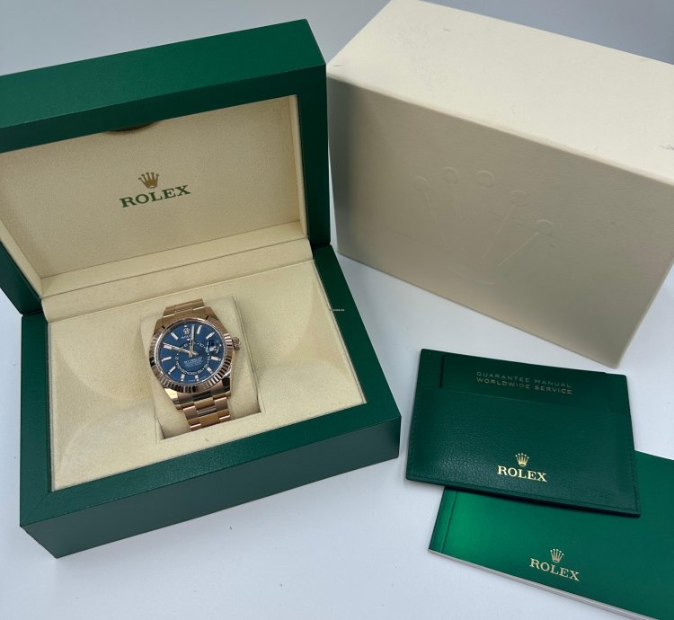 Rolex Sky-dweller Blue