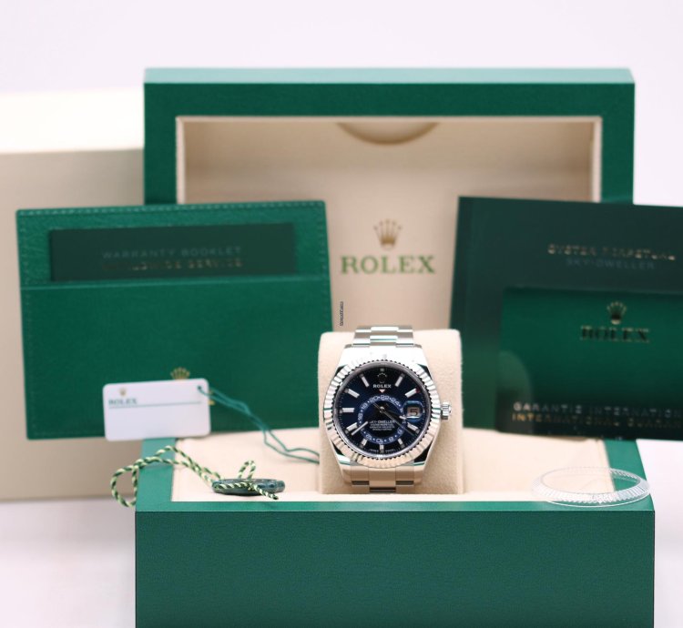Rolex Sky-dweller Blue Dial
