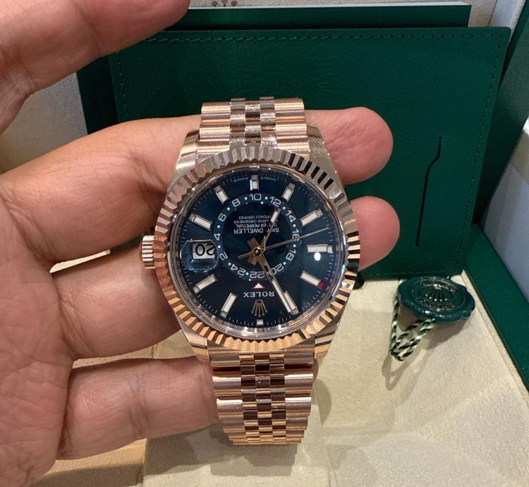 Rolex Sky-dweller Blue Dial 2025 Model New