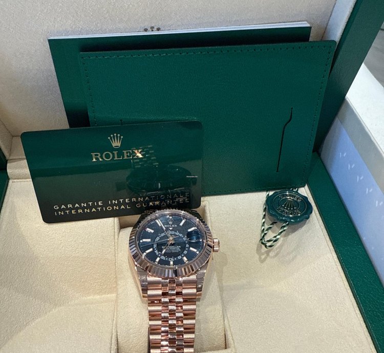 Rolex Sky-dweller Blue Dial 2025 Model New