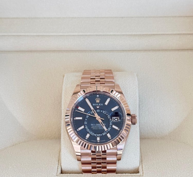 Rolex Sky-dweller Blue Dial 2025 Model New