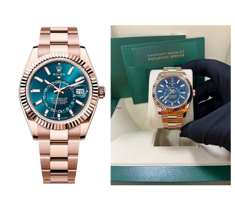 Rolex Sky-dweller Blue Dial 336935 Rolex Oyster Bracelet