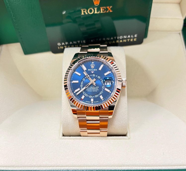 Rolex Sky-dweller Blue Dial 336935 Rolex Oyster Bracelet