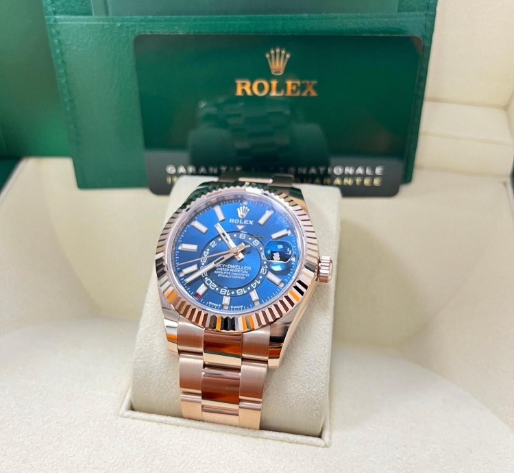 Rolex Sky-dweller Blue Dial 336935 Rolex Oyster Bracelet New 2023
