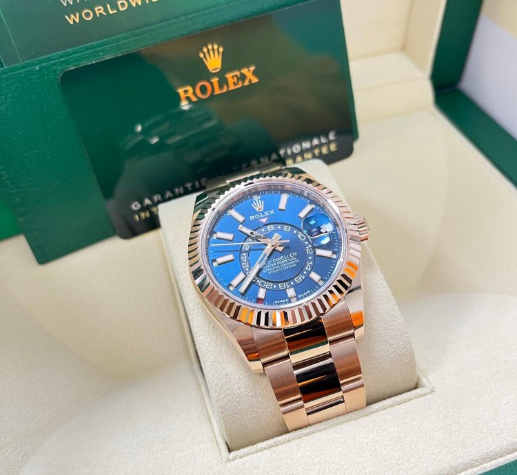 Rolex Sky-dweller Blue Dial 336935 Rolex Oyster Bracelet New 2023