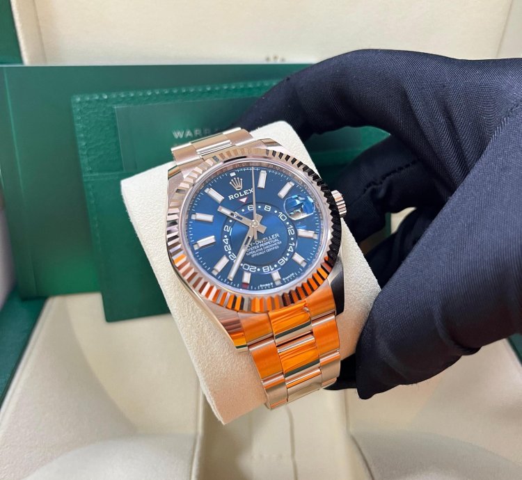 Rolex Sky-dweller Blue Dial 336935 Rolex Oyster Bracelet New 2023