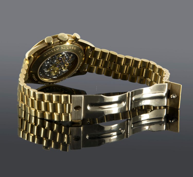 Omega Speedmaster 1980 Jubile-345 08 02 Speedmaster 18kts Gold