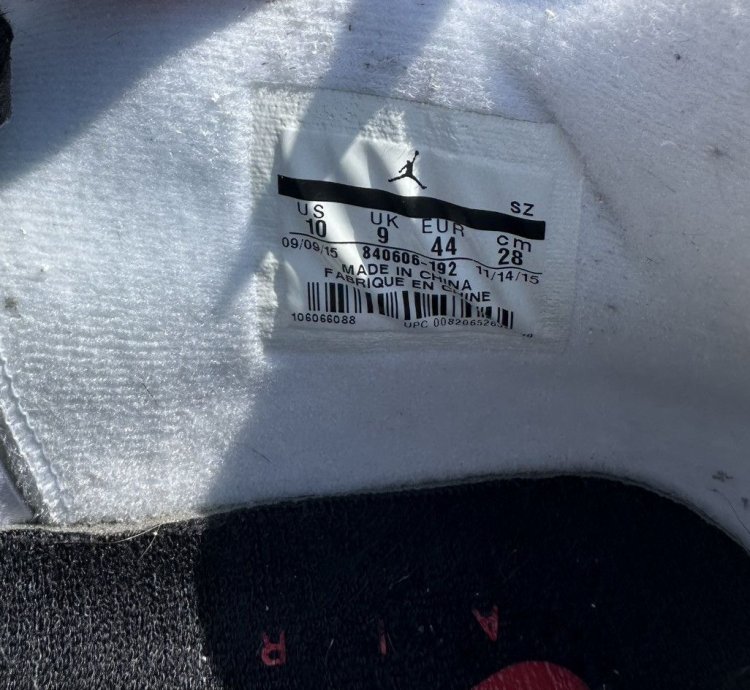 Air Jordan 4 Retro Og 2016 White Cement