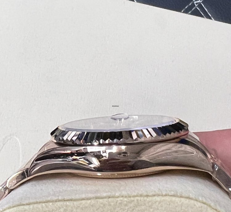 Rolex Sky-dweller Blue Dial Full Rose Gold