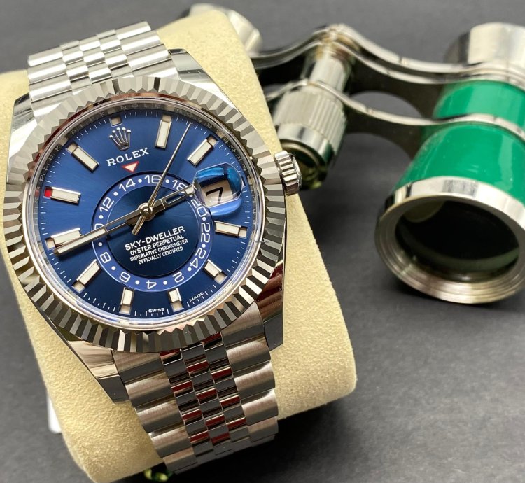 Rolex Sky-dweller Blue Dial Jubilee 2023