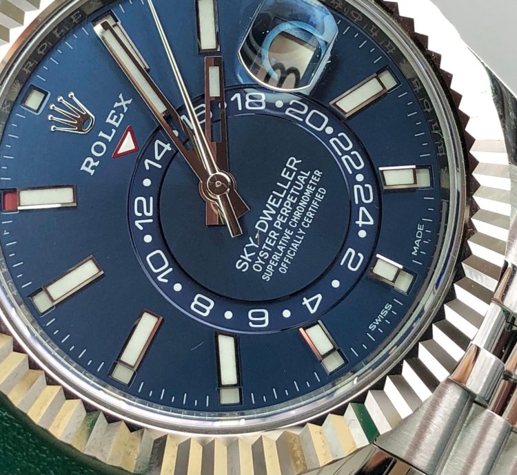 Rolex Sky-dweller Blue Dial Jubilee 2023