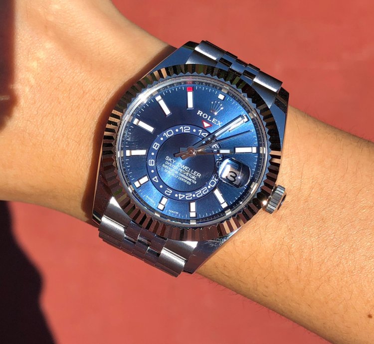 Rolex Sky-dweller Blue Dial Jubilee 2023