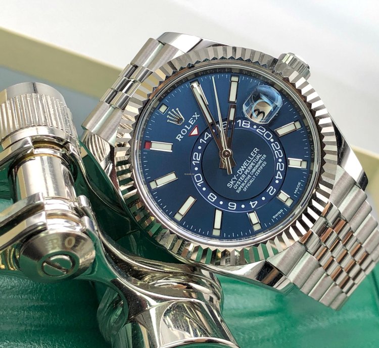Rolex Sky-dweller Blue Dial Jubilee 2023