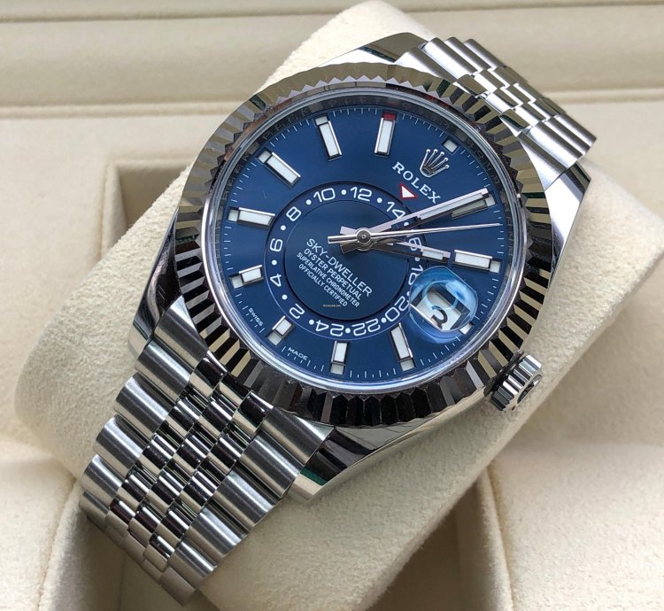 Rolex Sky-dweller Blue Dial Jubilee 2023