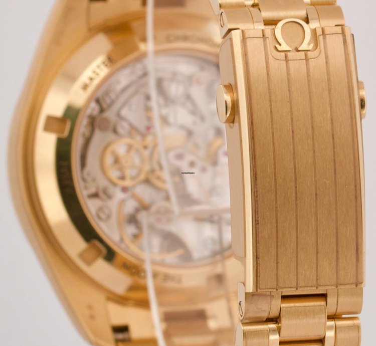 Omega Speedmaster 2024 Papers Omega Speedmaster Moonshine 18k Yellow Gold 310 60 42 50 99 002 Box