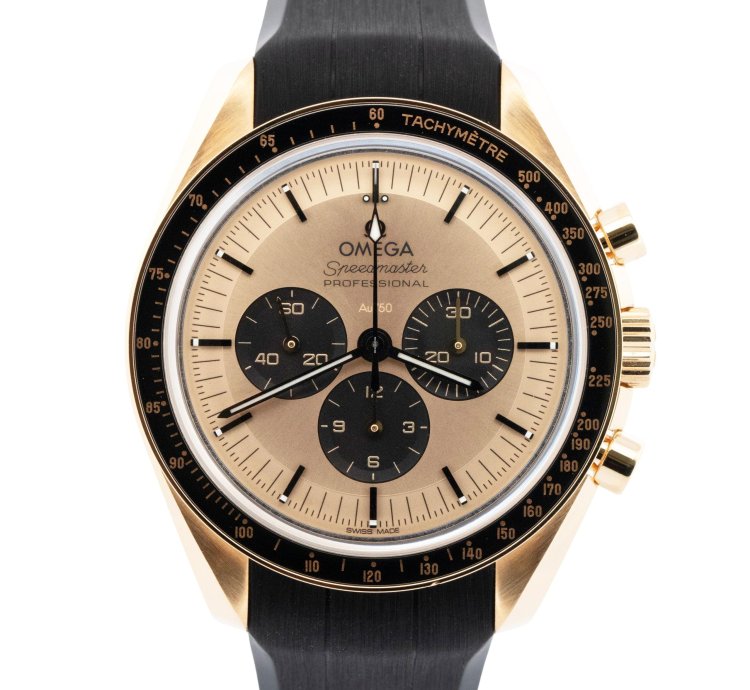 Omega Speedmaster 2024 Papers Omega Speedmaster Moonshine 18k Yellow Gold 310 62 42 50 99 001 Box