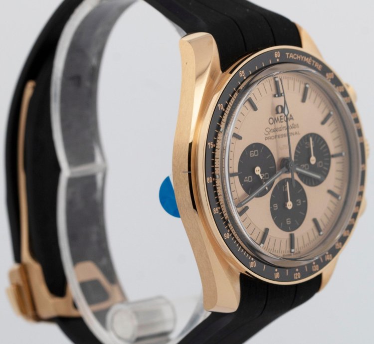 Omega Speedmaster 2024 Papers Omega Speedmaster Moonshine 18k Yellow Gold 310 62 42 50 99 001 Box