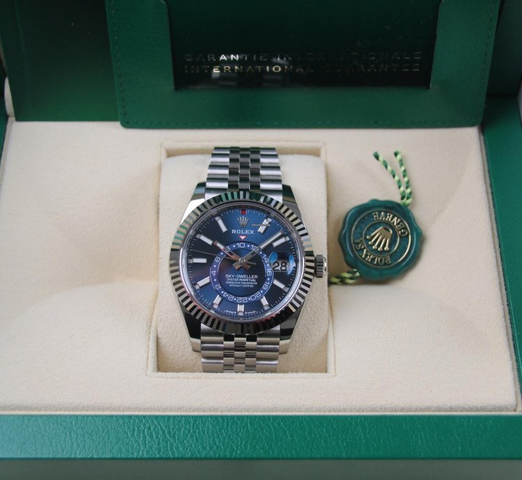 Rolex Sky-dweller Blue Dial New 2025 336934