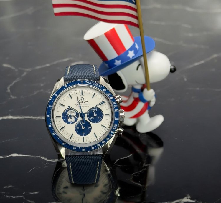 Omega Speedmaster 2024 Speedmaster Snoopy 50th Anniversary