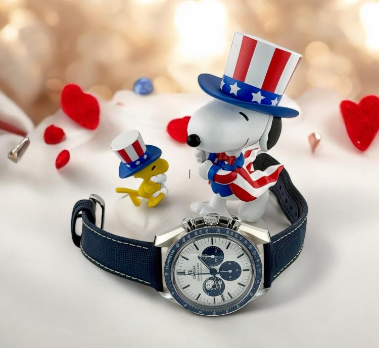 Omega Speedmaster 2024 Speedmaster Snoopy 50th Anniversary