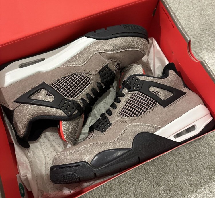 Air Jordan 4 Retro Taupe Haze 2021