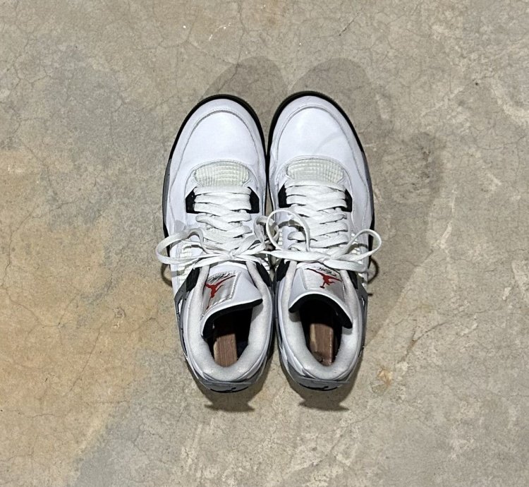 Air Jordan 4 Retro White Cement 2012 Us 12