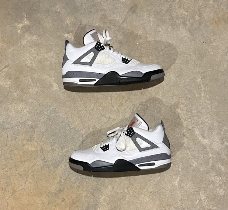 Air Jordan 4 Retro White Cement 2012 Us 12