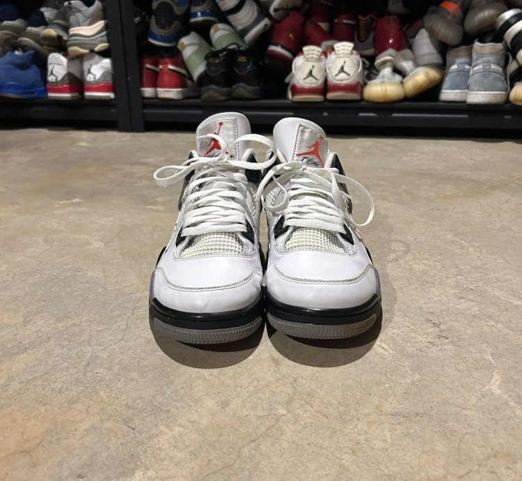 Air Jordan 4 Retro White Cement 2012 Us 12
