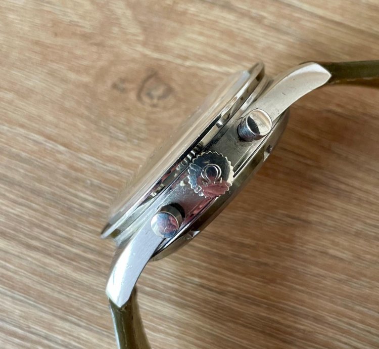 Omega Speedmaster 2998-4 From 1961 With Lollipop Hand And Pulsometer Bezel