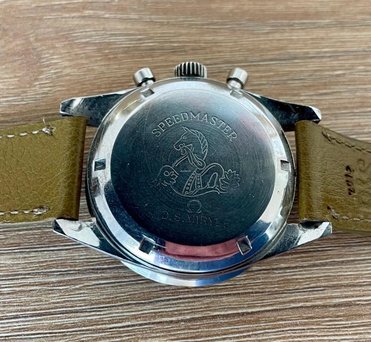 Omega Speedmaster 2998-4 From 1961 With Lollipop Hand And Pulsometer Bezel